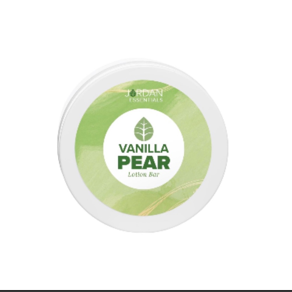 NWT Jordan Essentials Vanilla Pear Lotion Bar with Magnesium & Aloe